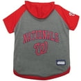 thumbnail image 1 of Pets First MLB Washington Nationals Hoodie Tee Shirt for Dogs and Cats, Warm and Comfort - Extra Small, 1 of 3