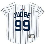 Pets First MLBPA Aaron Judge Mesh Jersey for Dogs and Cats - Licensed Soft Poly-Cotton Jersey