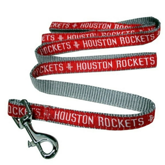 Pets First NBA Houston Rockets Pet Dog Leash, Large