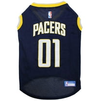 Pets First NBA Indiana Pacers Mesh Basketball Jersey for DOGS & CATS - Licensed, Comfy Mesh, 21 Basketball Teams / 5 sizes
