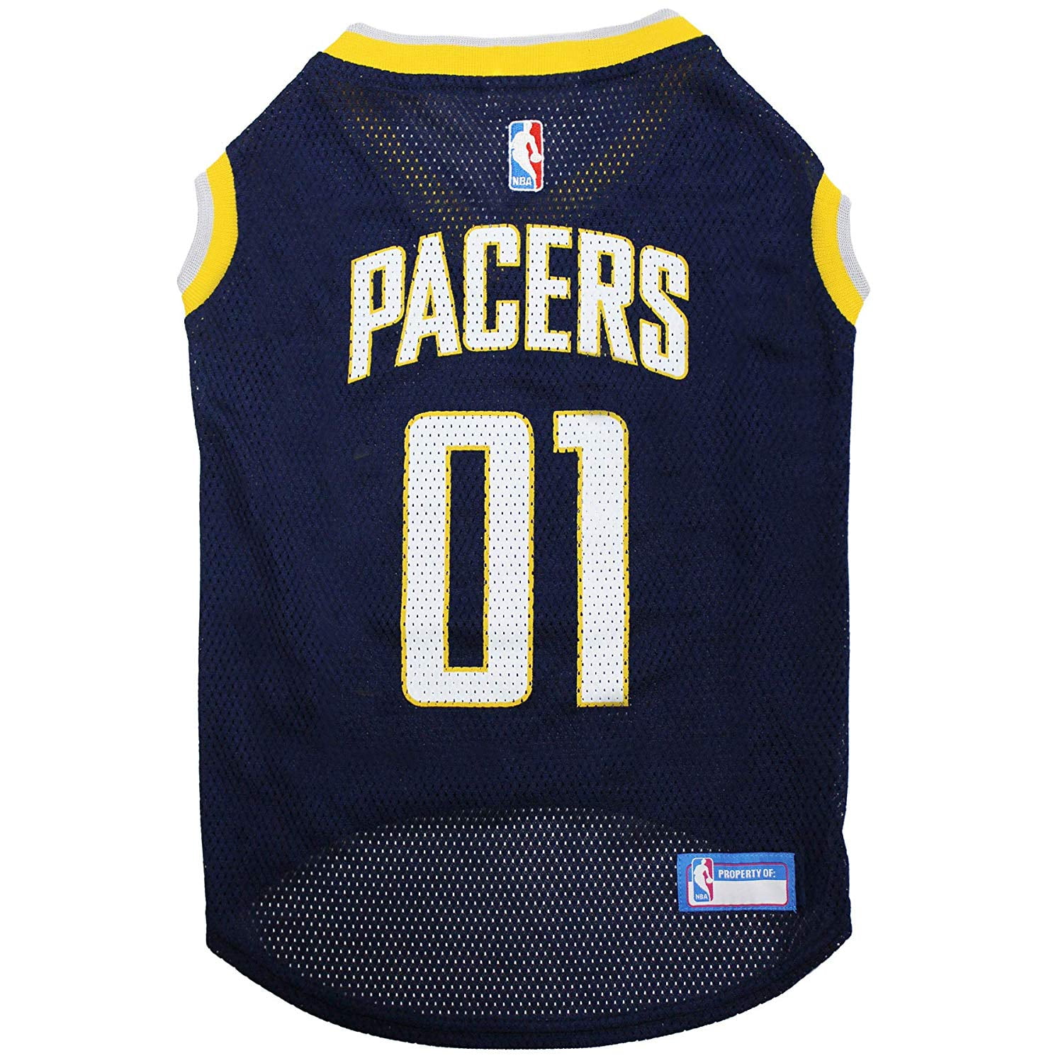 Indiana Pacers Mesh Dog Basketball Jersey