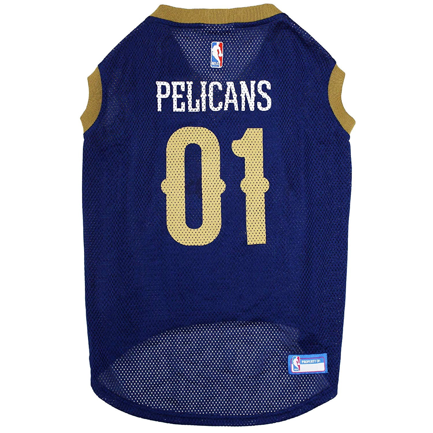 New Orleans Pelicans Mesh Dog Basketball Jersey