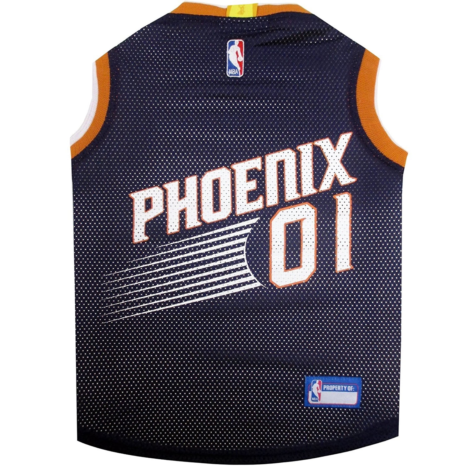 Pets First NBA Phoenix Suns Mesh Basketball Jersey for DOGS & CATS -  Licensed, Comfy Mesh, 21 Basketball Teams / 5 sizes 