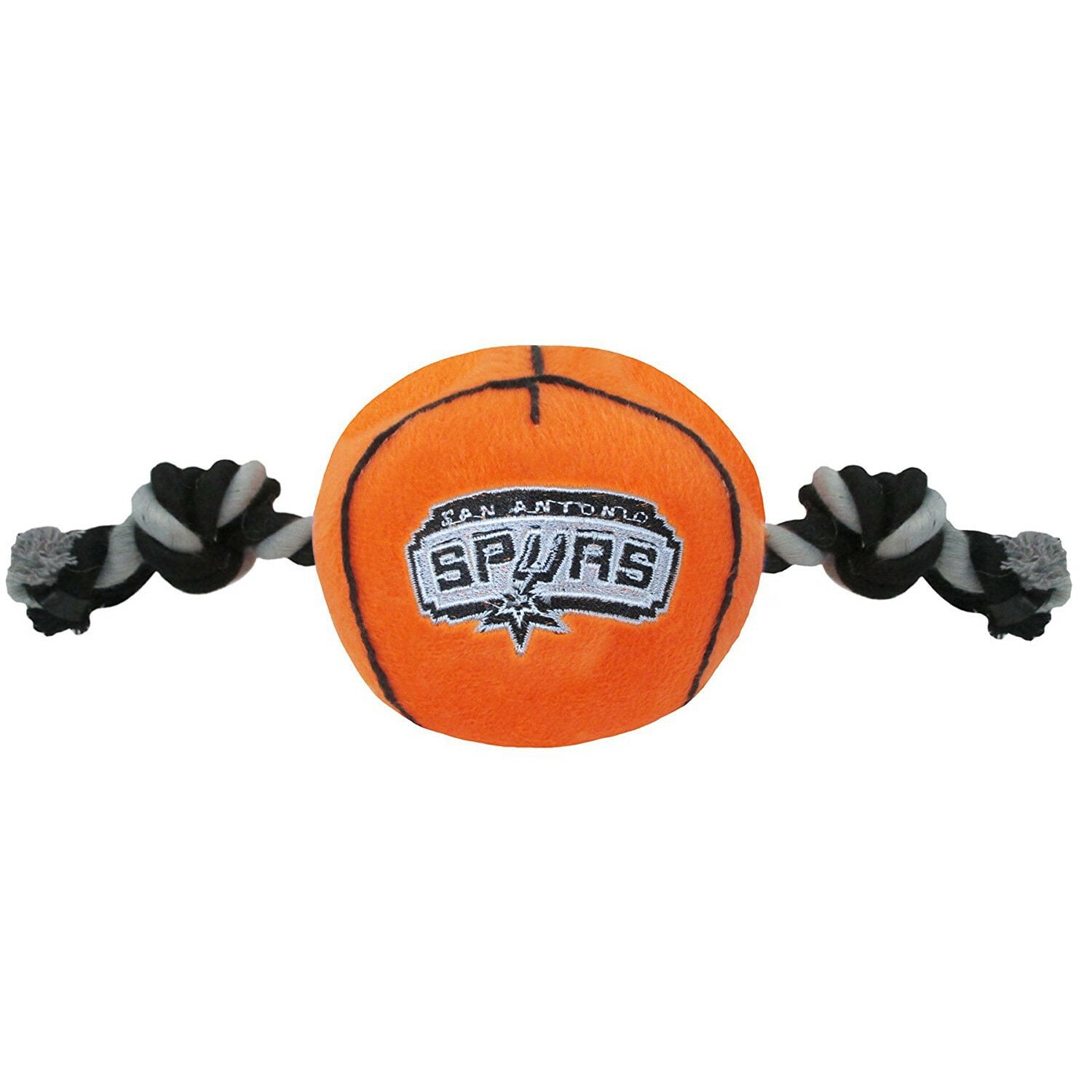 Pets First NBA San Antonio Spurs Basketball Toy for DOGS & CATS