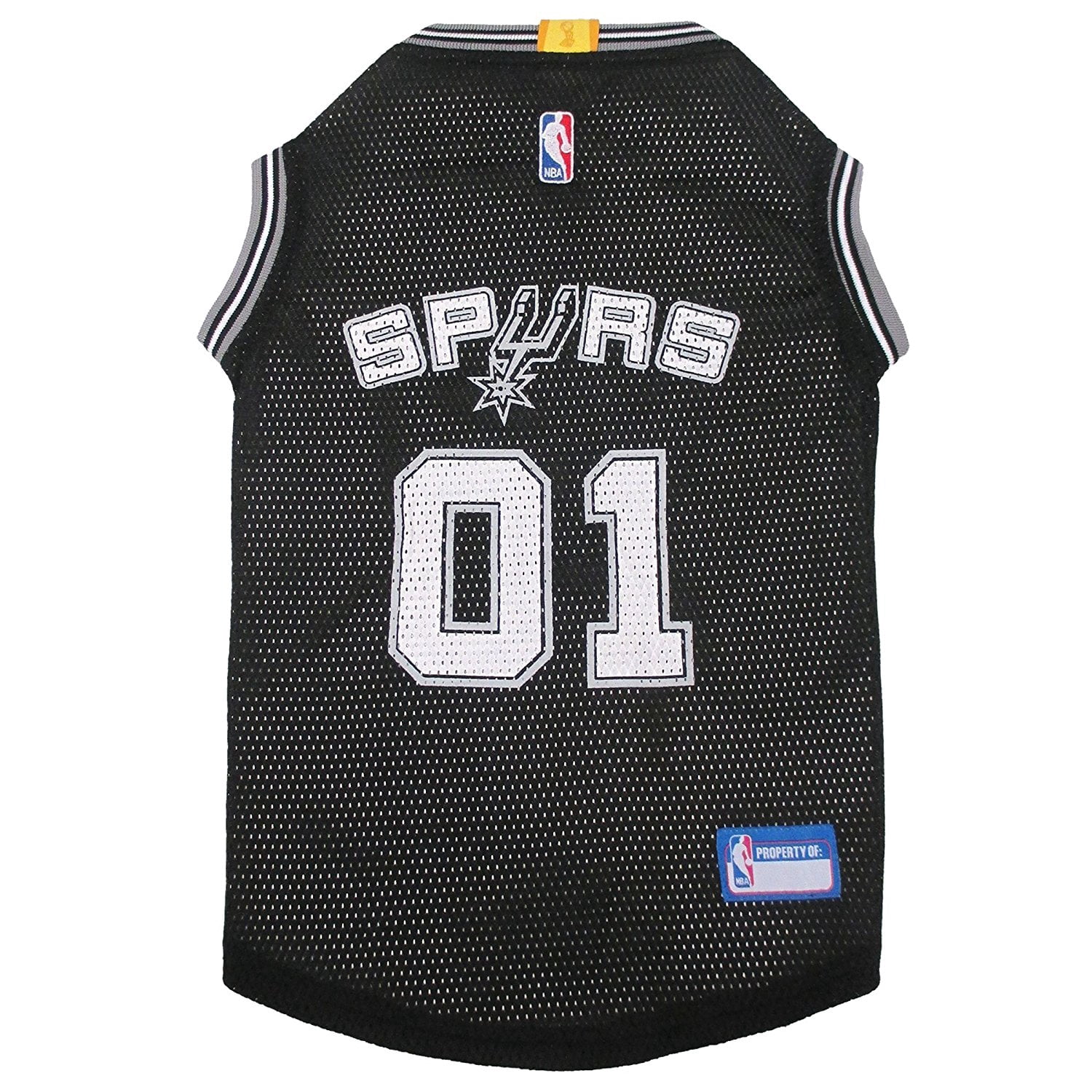 San Antonio Spurs Mesh Basketball Dog Jersey