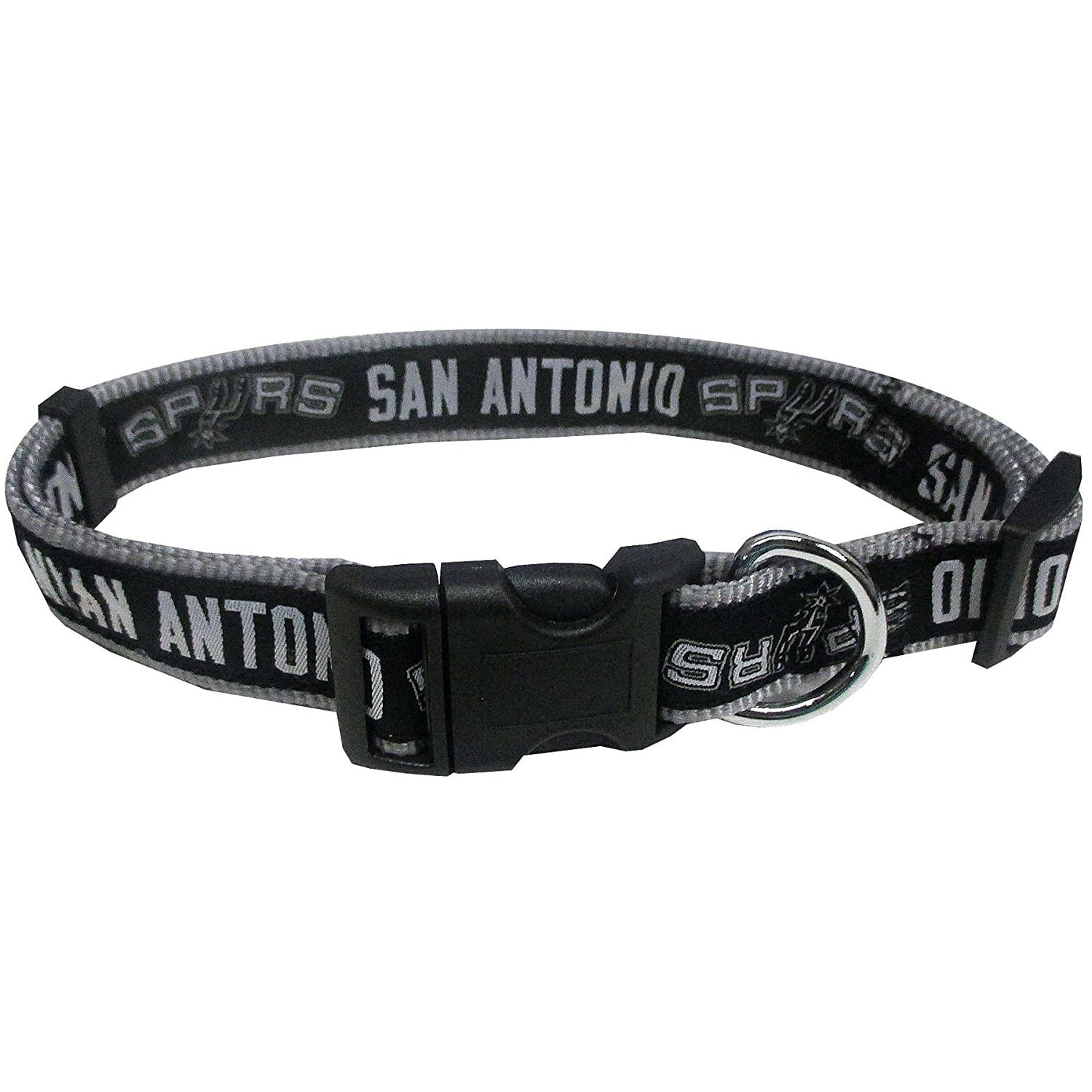 Pets First NBA San Antonio Spurs Pet Collar, 3 Sizes Available, Sports