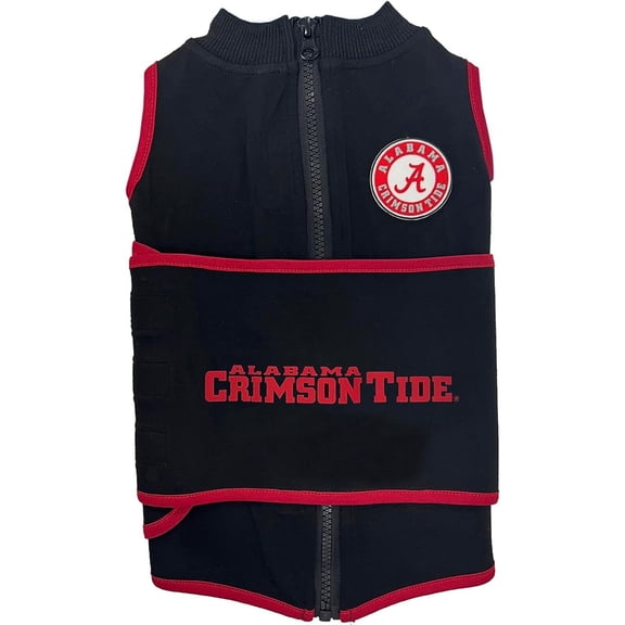 Pets First NCAA Alabama Crimson Tide Dog Anxiety Calming Shirt Soothing Solution Vest, Dogs & Cats Keeps Dogs Calm & Feeling Safe, Relaxing Jacket, Small