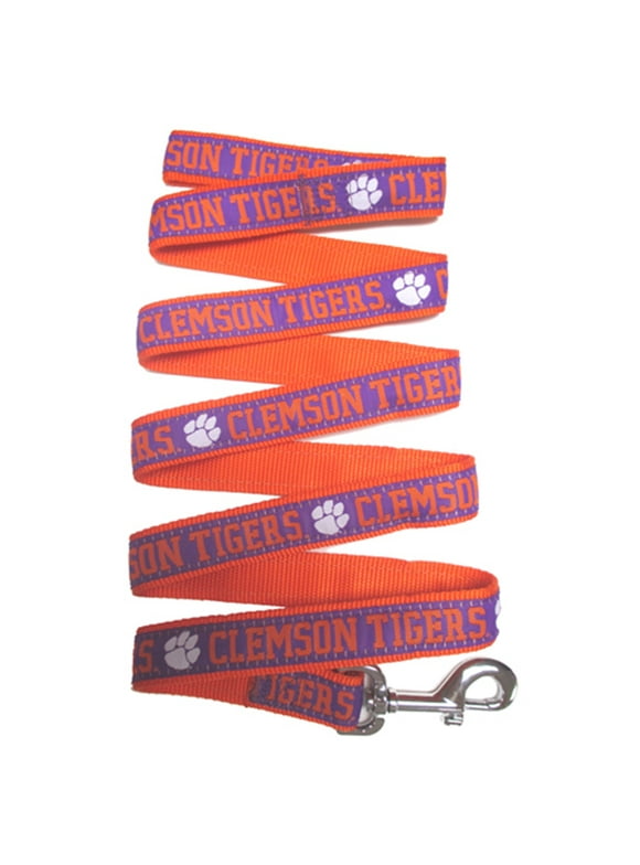 Pets First NCAA Clemson Tigers Leash for Dogs - Officially Licensed - 50+ Teams - 3 Sizes