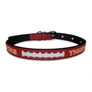 Pets First NCAA College Auburn Tigers PREMIUM SPORTY DOG COLLAR, LIMITED EDITION, Best & Toughest Heavy-Duty Dog Collar, Large