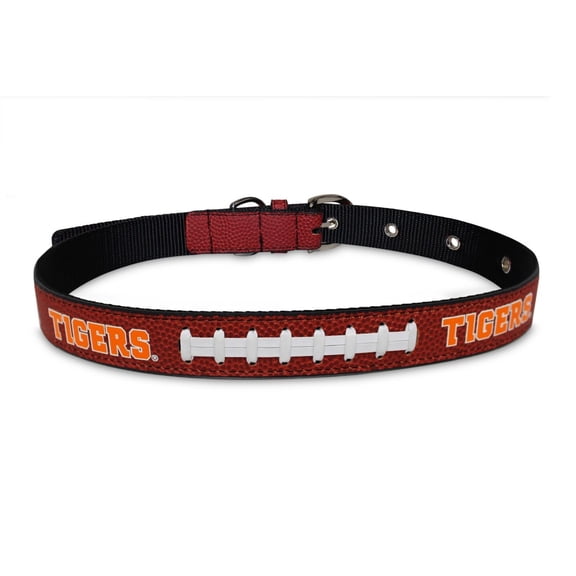 Pets First NCAA College Clemson Tigers PREMIUM SPORTY DOG COLLAR, LIMITED EDITION, Best & Toughest Heavy-Duty Dog Collar, Medium