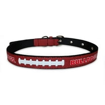 Pets First NCAA College Georgia Bulldogs PREMIUM SPORTY DOG COLLAR, LIMITED EDITION, Best & Toughest Heavy-Duty Dog Collar, Medium