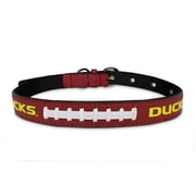 Pets First NCAA College Oregon Ducks PREMIUM SPORTY DOG COLLAR, LIMITED EDITION, Best & Toughest Heavy-Duty Dog Collar, Small