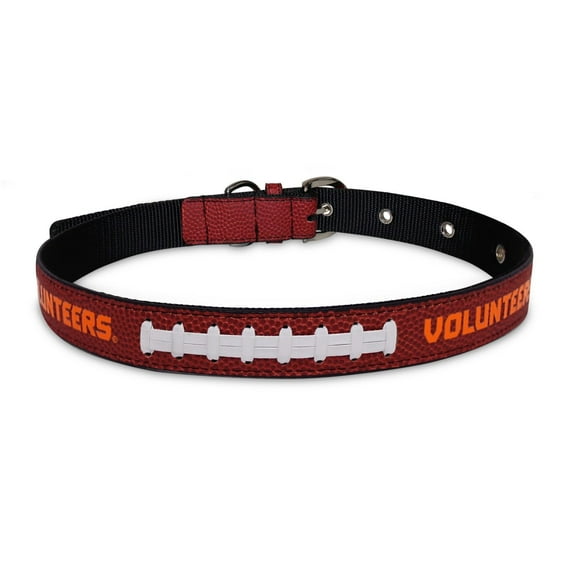 Pets First NCAA College Tennessee Volunteers PREMIUM SPORTY DOG COLLAR, LIMITED EDITION, Best & Toughest Heavy-Duty Dog Collar, Large