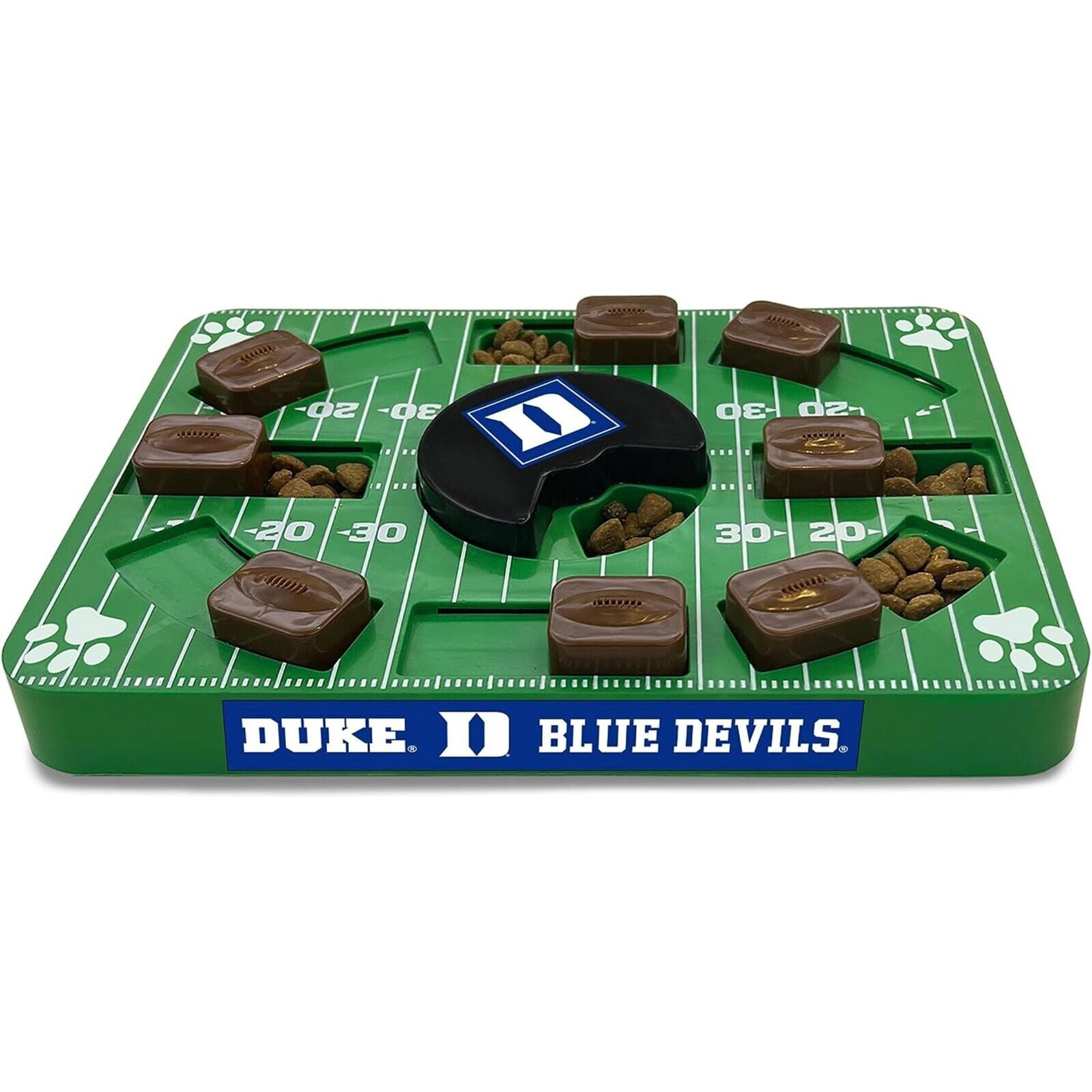 Pets First NCAA Duke Blue Devils Puzzle Toy, Puzzle Treat Dog Toy, Interactive Dog Treat Toy, Dog Puzzle Feeding Slow Toy