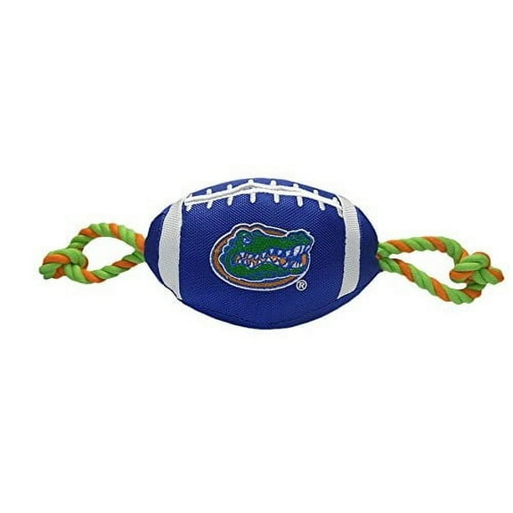 Pets First Collegiate Florida Gators Nylon Football-Licensed
