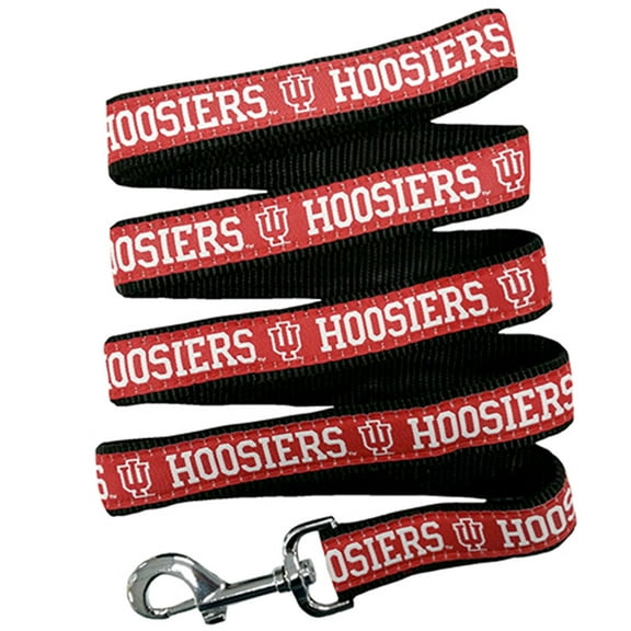 Pets First NCAA Indiana Hoosiers Leash for Dogs - Officially Licensed - 50+ Teams - 3 Sizes