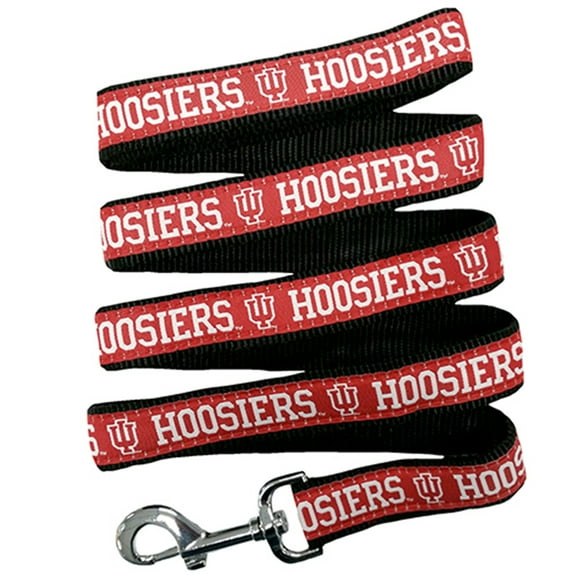 Pets First NCAA Indiana Hoosiers Leash for Dogs - Officially Licensed - 50  Teams - 3 Sizes