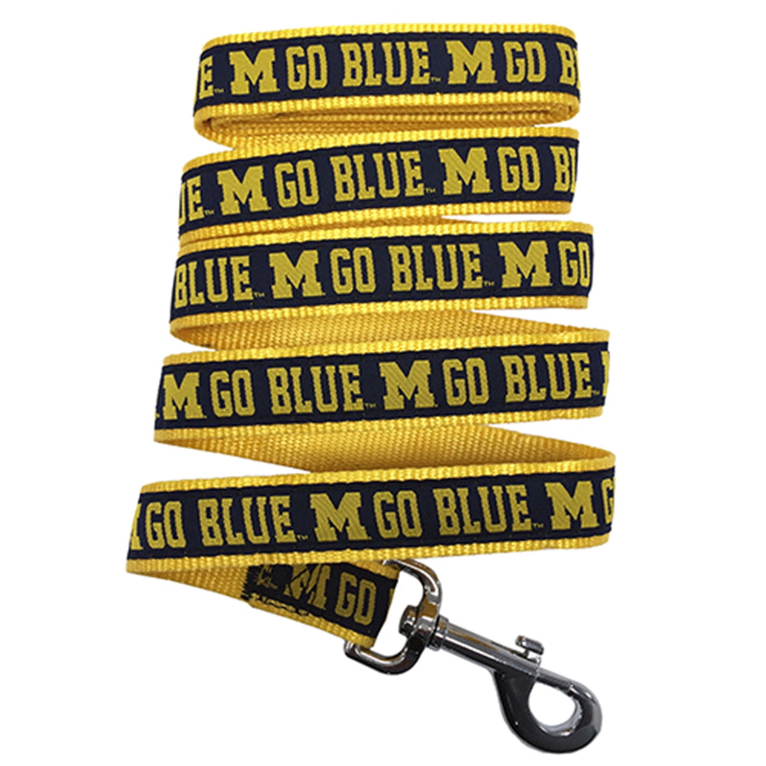 Pets First NCAA Michigan Wolverines Leash for Dogs - Officially Licensed - 50+ Teams - 3 Sizes