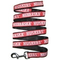 thumbnail image 1 of Pets First NCAA Nebraska Huskers Leash for Dogs - Officially Licensed - 50+ Teams - 3 Sizes, 1 of 2