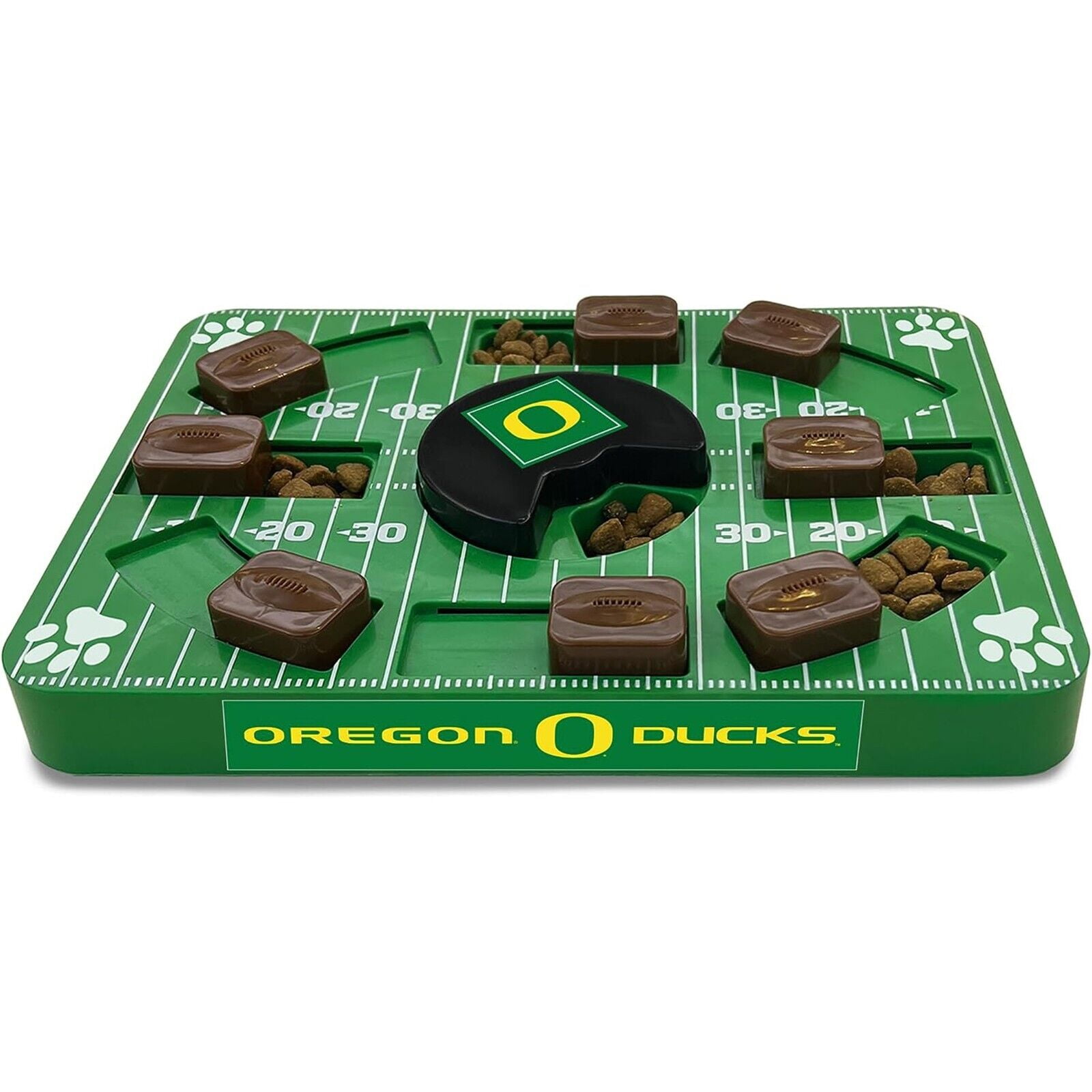 Pets First NCAA Oregon Ducks Puzzle Toy, Puzzle Treat Dog Toy, Interactive Dog Treat Toy, Dog Puzzle Feeding Slow Toy