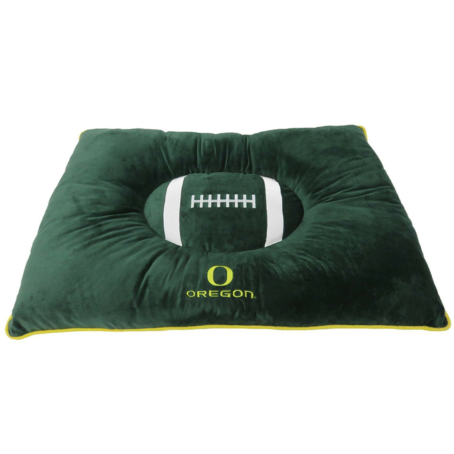 Pets First NCAA Oregon Ducks Soft & Cozy Plush Pillow Pet Bed Mattress for DOGS & CATS. Premium Quality