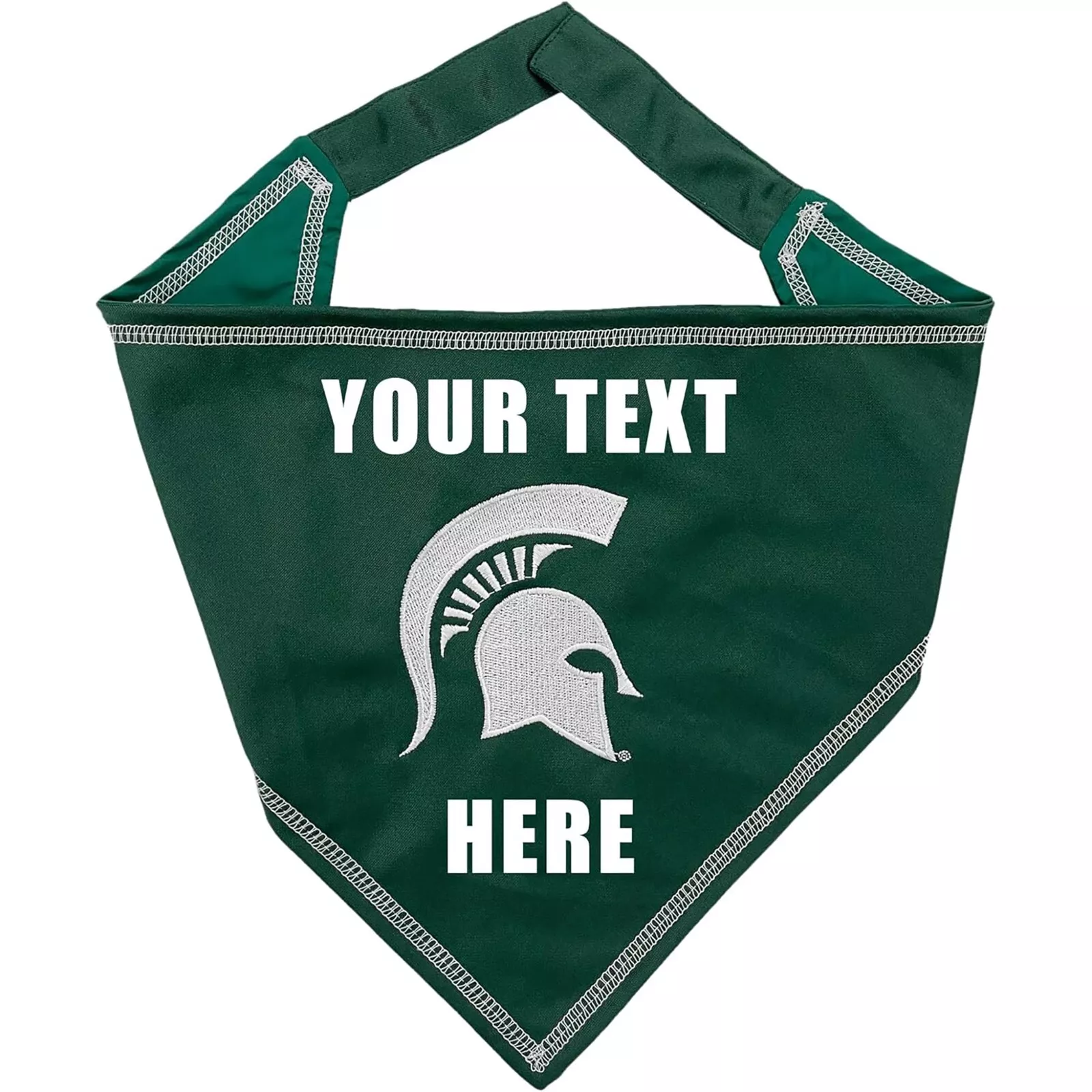 Pets First NCAA Personalized Tie Bandana for Dogs & Cats Sporty Dog Bandana