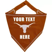 Pets First NCAA Personalized Tie Bandana for Dogs & Cats Sporty Dog Bandana