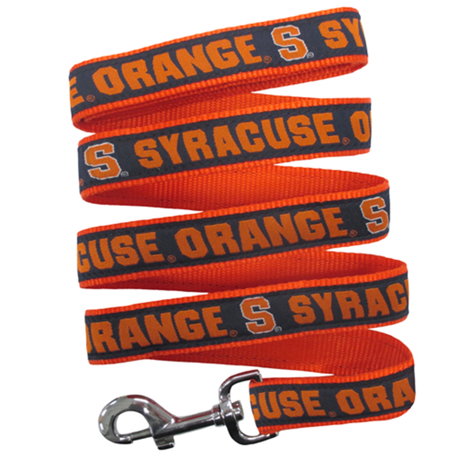 Pets First NCAA Syracuse Orange Leash for Dogs - Officially Licensed - 50+ Teams - 3 Sizes