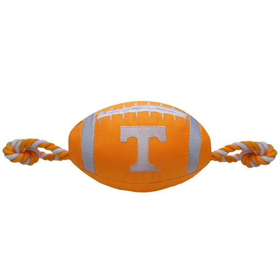 Pets First Collegiate Tennessee Nylon Football-Licensed