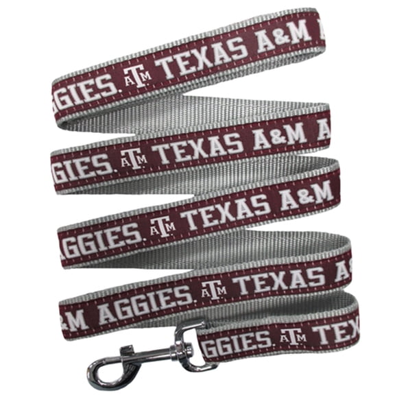 Pets First NCAA Texas A&M Aggies Leash for Dogs - Officially Licensed - 50+ Teams - 3 Sizes