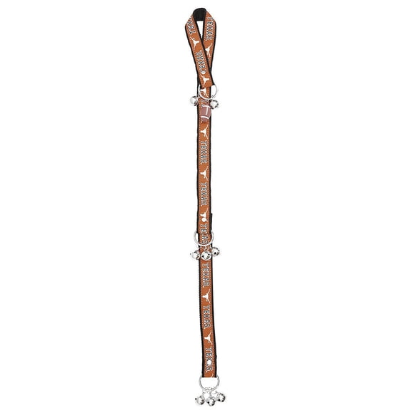 Pets First NCAA Texas Longhorns Door Training Bells for Pets, 40+ College teams Licensed Home Entry Dcor