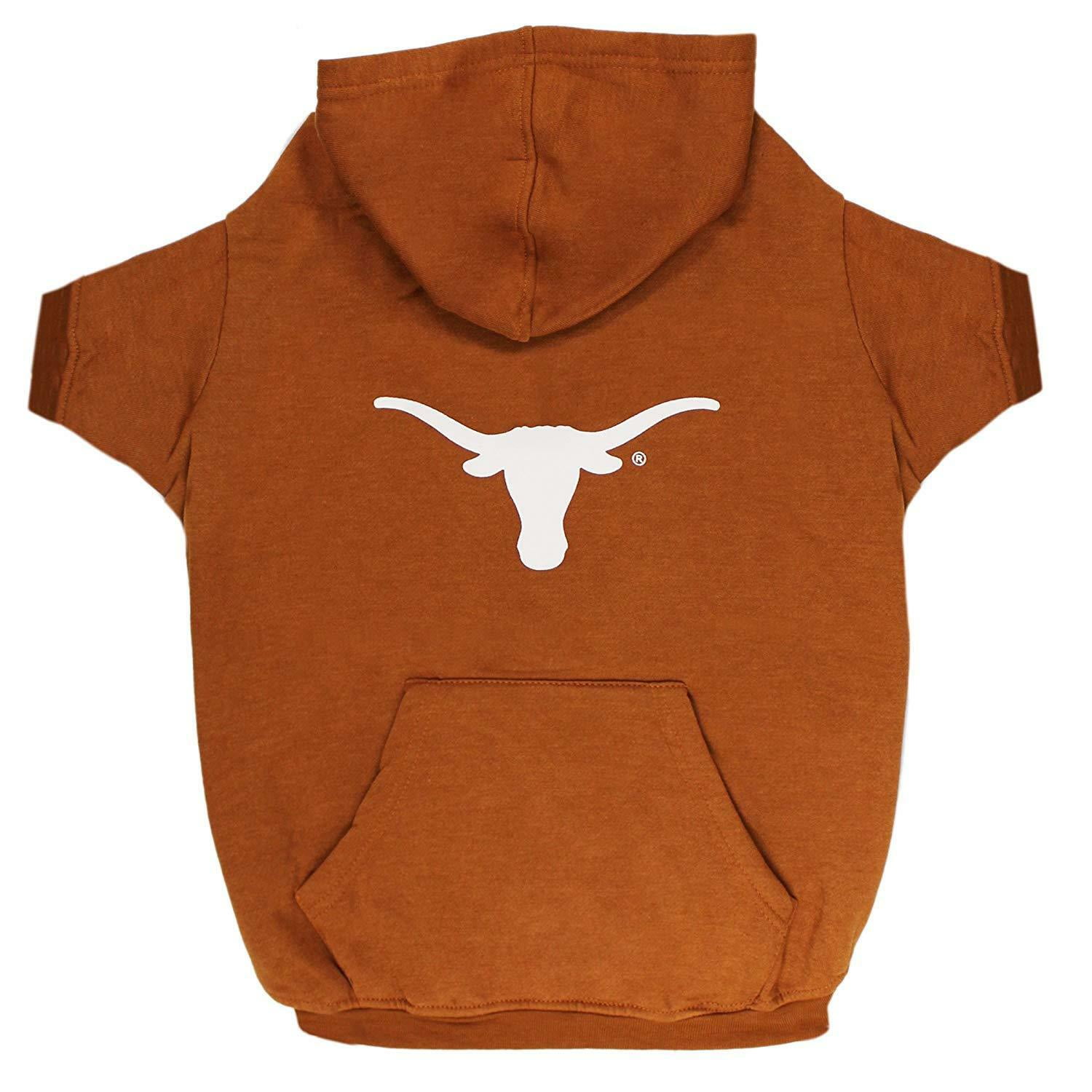 Pets First NCAA Texas Longhorns Pet Sweatshirt for Cats and Dogs