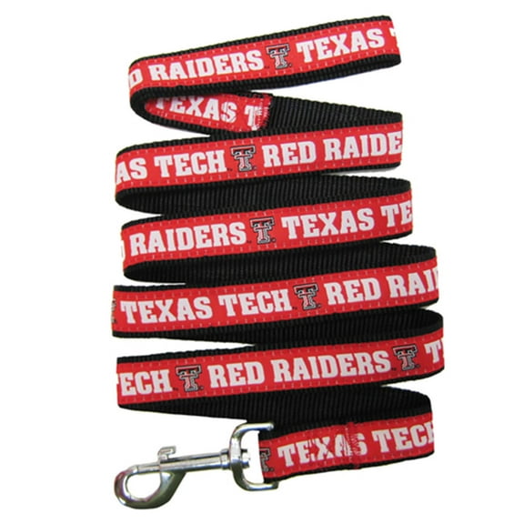 Pets First NCAA Texas Tech Raiders Leash for Dogs - Officially Licensed - 50+ Teams - 3 Sizes