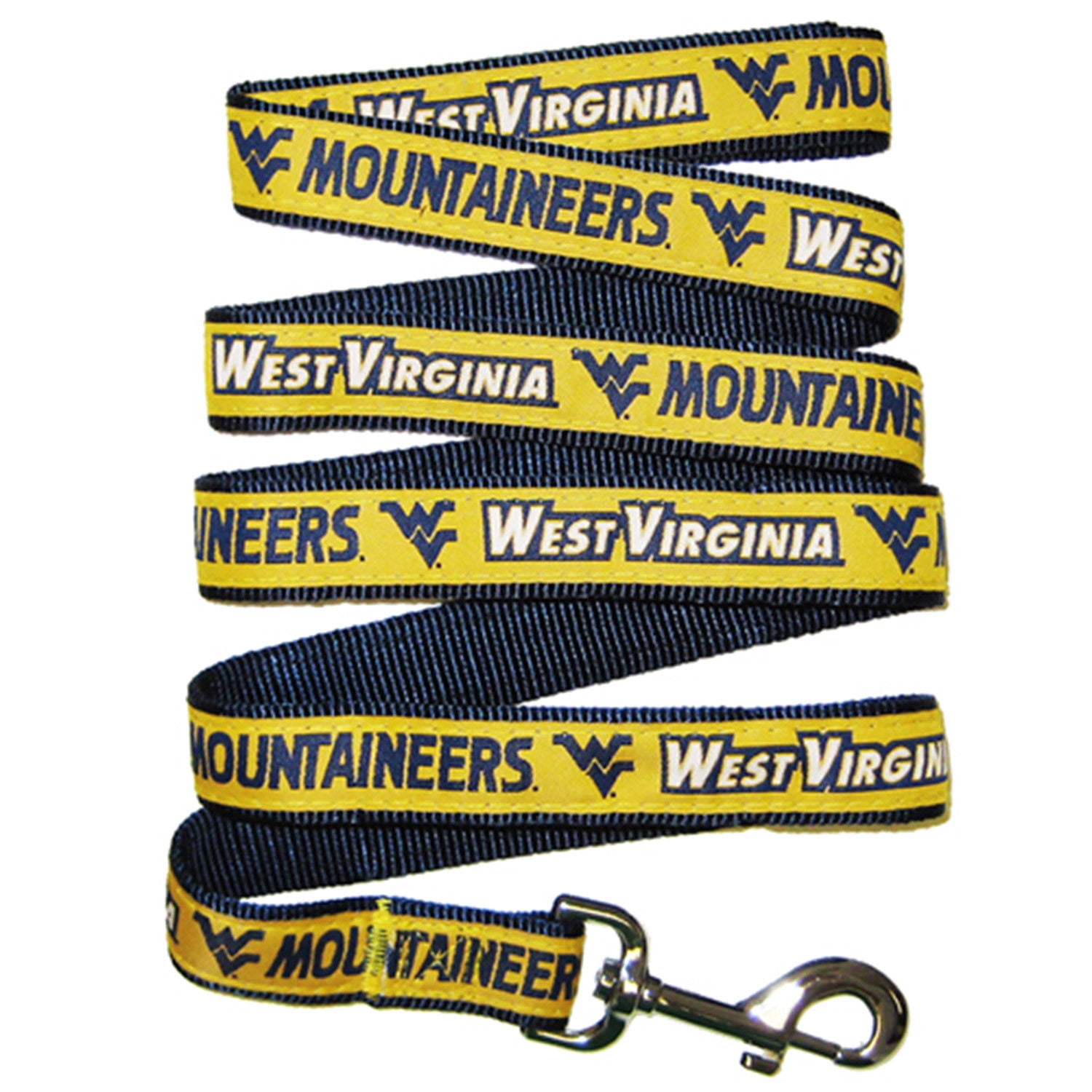 Pets First NCAA West Virginia Mountaineers Leash for Dogs - Officially Licensed - 50+ Teams - 3 Sizes