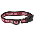 thumbnail image 1 of Pets First NFL Arizona Cardinals Dog Collar - Heavy-Duty, Durable & Adjustable Football Collar for Dogs/ CATS - Small, 1 of 3