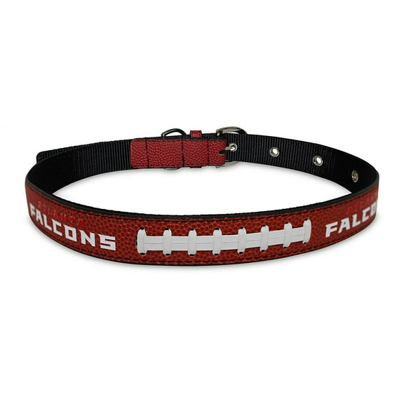 Pets First NFL Atlanta Falcons Best Dog Collar NFL Signature PRO PVC-Leather Premium - Medium