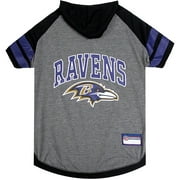 Pets First NFL Baltimore Ravens NFL Hoodie Tee Shirt for Dogs & Cats - COOL T-Shirt, 32 Teams - Medium
