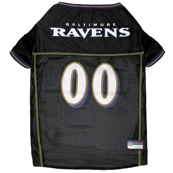 Pets First NFL Baltimore RavensLicensed Mesh Jersey for Dogs and Cats - Medium