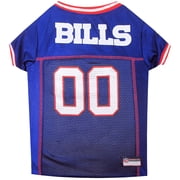 Pets First NFL Buffalo BillsLicensed Mesh Jersey for Dogs and Cats - Medium