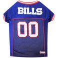 thumbnail image 1 of Pets First NFL Buffalo BillsLicensed Mesh Jersey for Dogs and Cats - Small, 1 of 6