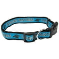 thumbnail image 1 of Pets First NFL Carolina Panthers Dog Collar - Heavy-Duty, Durable & Adjustable Football Collar for Dogs/ CATS - Large, 1 of 3