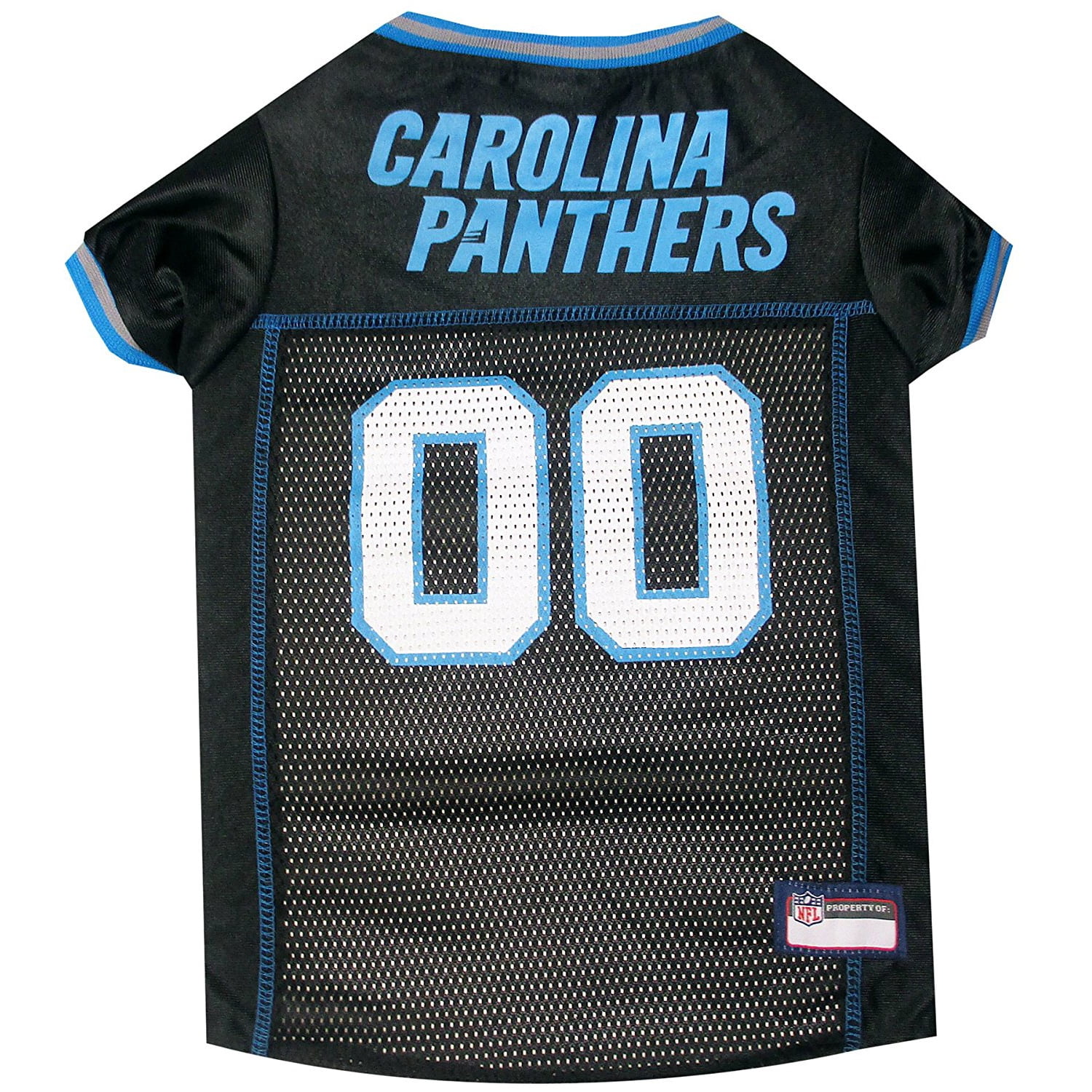 Pets First NFL Carolina PanthersLicensed Mesh Jersey for Dogs and Cats - Extra Extra large