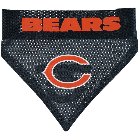Pets First Nfl Chicago Bears Reversible Bandana -Home & Away Mesh & Premium Embroidery For Dogs & Cats