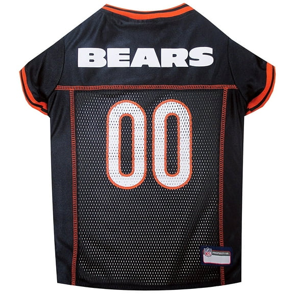 Pets First NFL Chicago BearsLicensed Mesh Jersey for Dogs and Cats - Extra Small