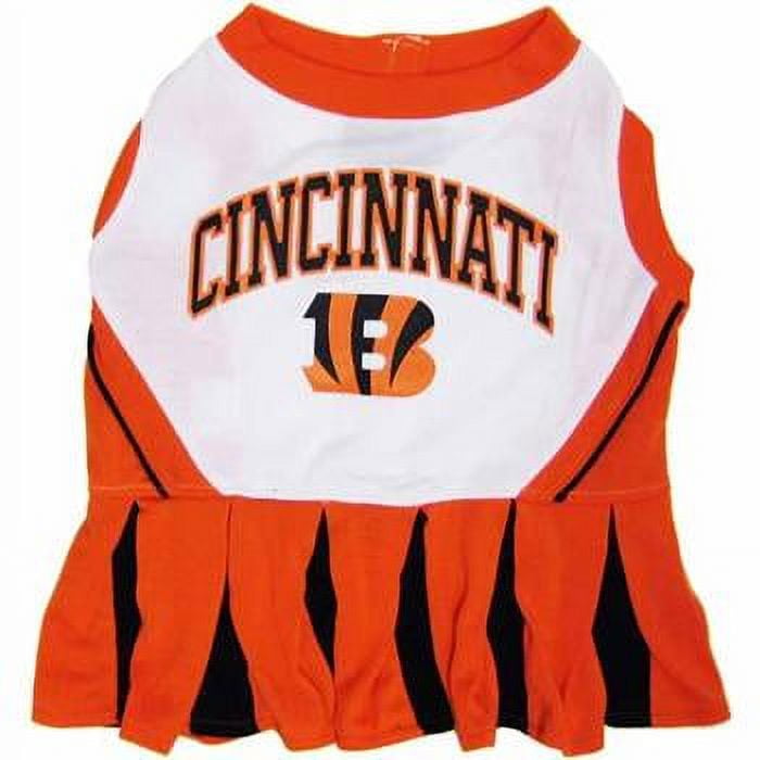 Cincinnati Bengals Cheerleader Dog Dress - Pet Costume Center