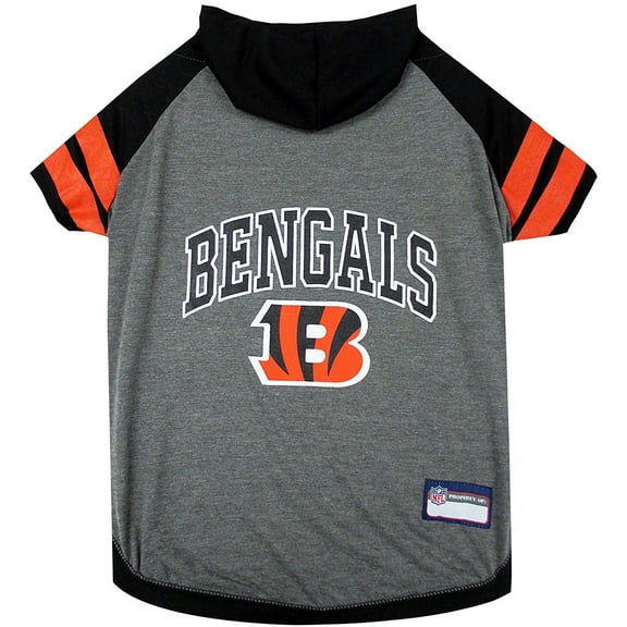 Pets First NFL Cincinnati Bengals NFL Hoodie Tee Shirt for Dogs & Cats - COOL T-Shirt, 32 Teams - Medium