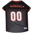 thumbnail image 1 of Pets First NFL Cincinnati BengalsLicensed Mesh Jersey for Dogs and Cats - Extra Small, 1 of 6