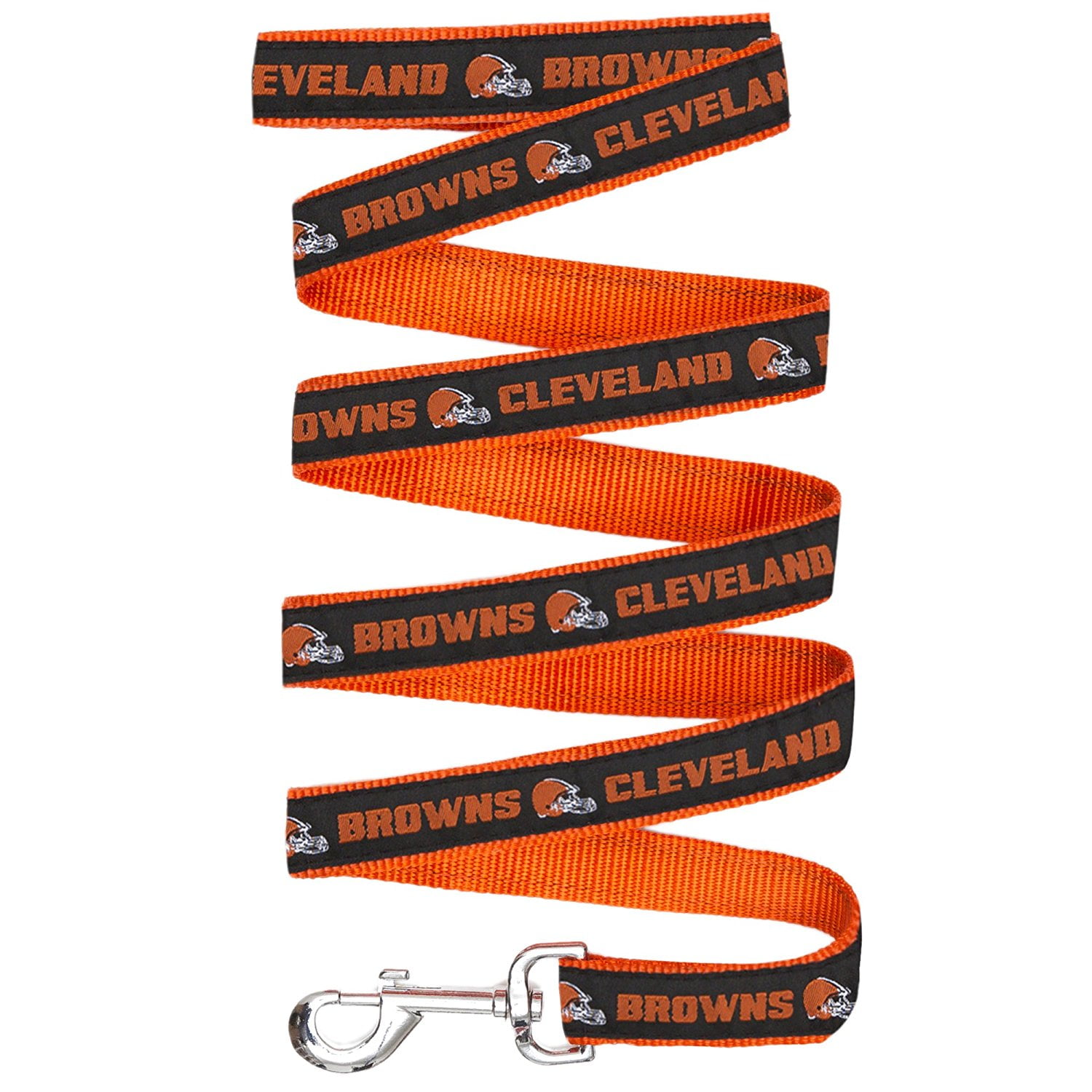 Pets First NFL Cleveland Browns Heavy Duty and Durable Dogs and Cats Sports Leash - Small