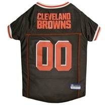 Pets First NFL Cleveland BrownsLicensed Mesh Jersey for Dogs and Cats - Medium