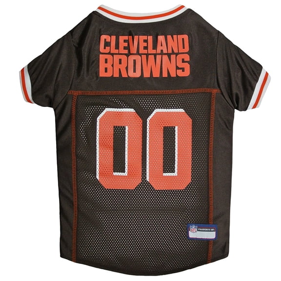 Pets First NFL Cleveland BrownsLicensed Mesh Jersey for Dogs and Cats - Small